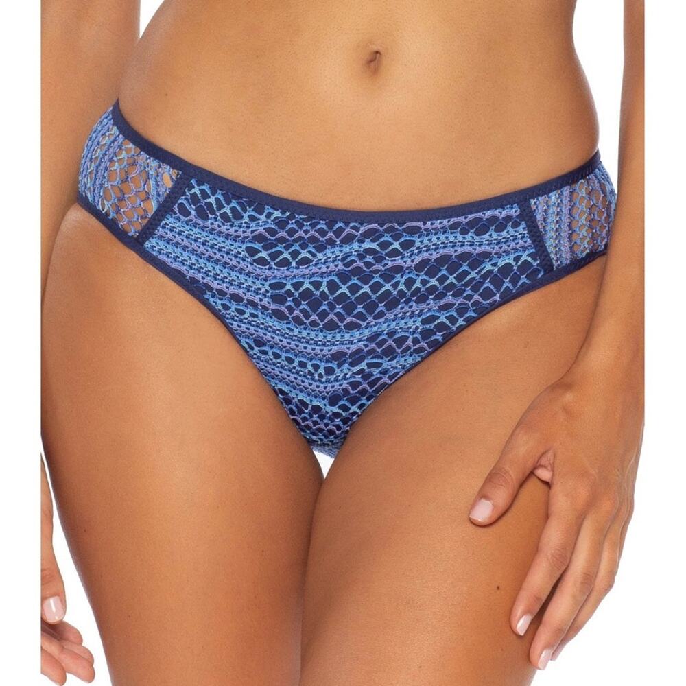 BECCA Crochet Bikini Bottoms Size S New $58